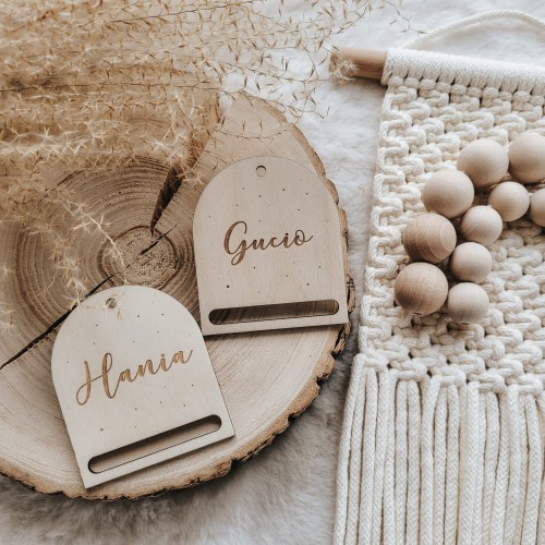 Personalizowana zawieszka do makramy