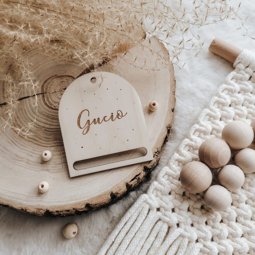 Personalizowana zawieszka do makramy