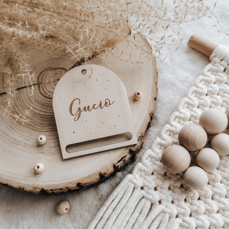 Personalizowana zawieszka do makramy