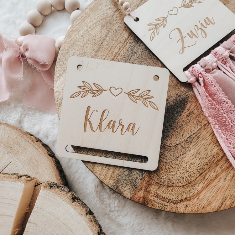 Personalizowana zawieszka do makramy