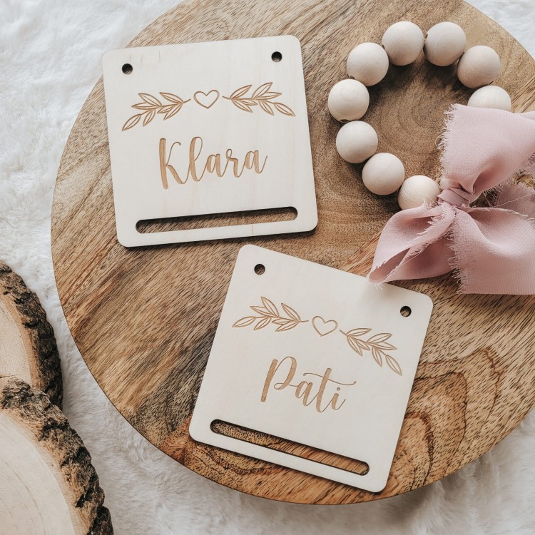 Personalizowana zawieszka do makramy