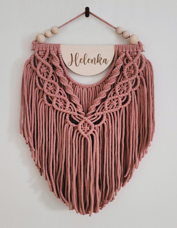 Baza do makramy z imieniem