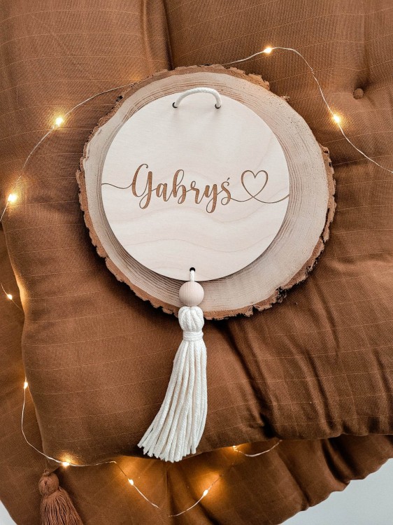 Personalizowana zawieszka z chwostem