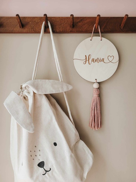 Personalizowana zawieszka z chwostem