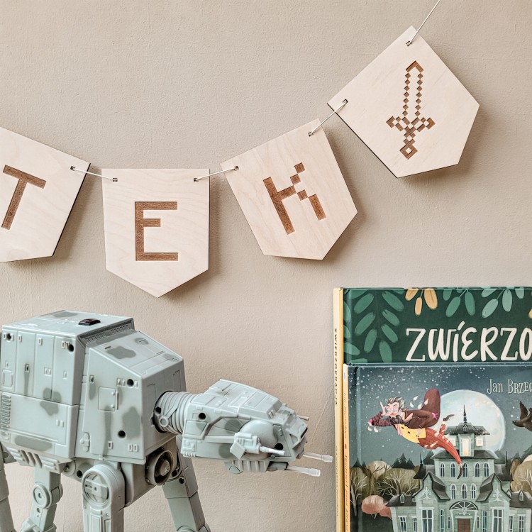 Dekor do girlandy minecraft