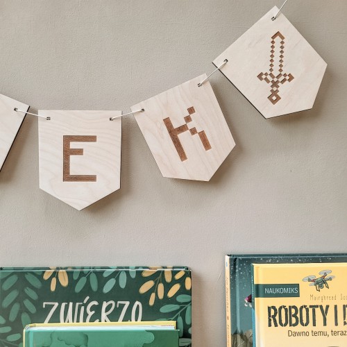 Dekor do girlandy minecraft