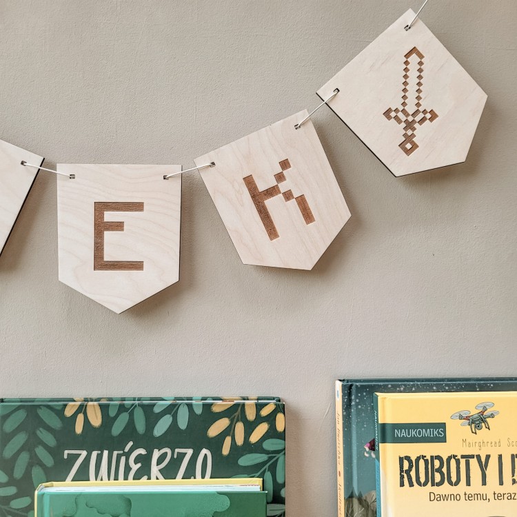 Dekor do girlandy minecraft