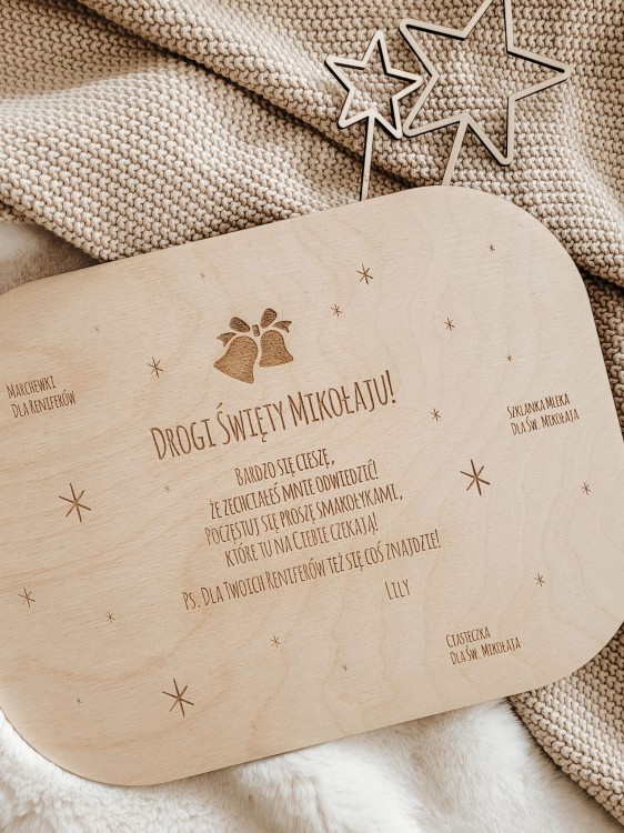 TACA NA SMAKOŁYKI dla Św. Mikołaja i jego reniferów