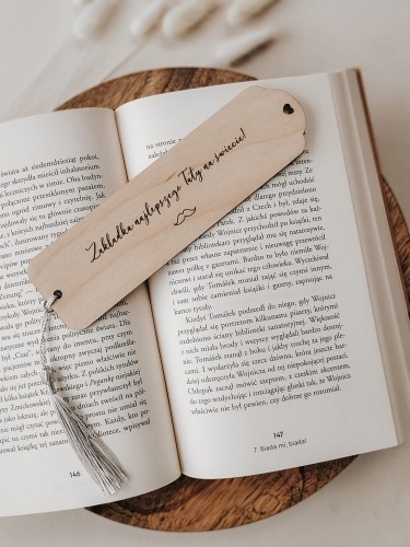 Grawerowana ZAKŁADKA dla taty