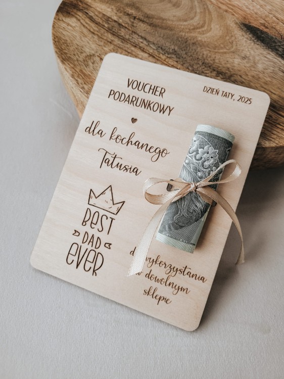 Bon podarunkowy dla Taty 2