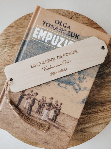 ZAKŁADKA z personalizowaną dedykacją