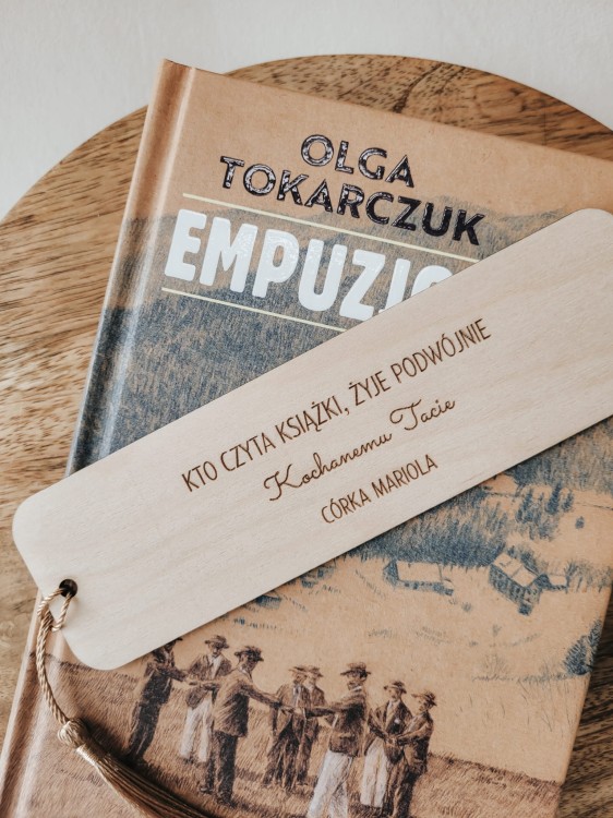 ZAKŁADKA z personalizowaną dedykacją