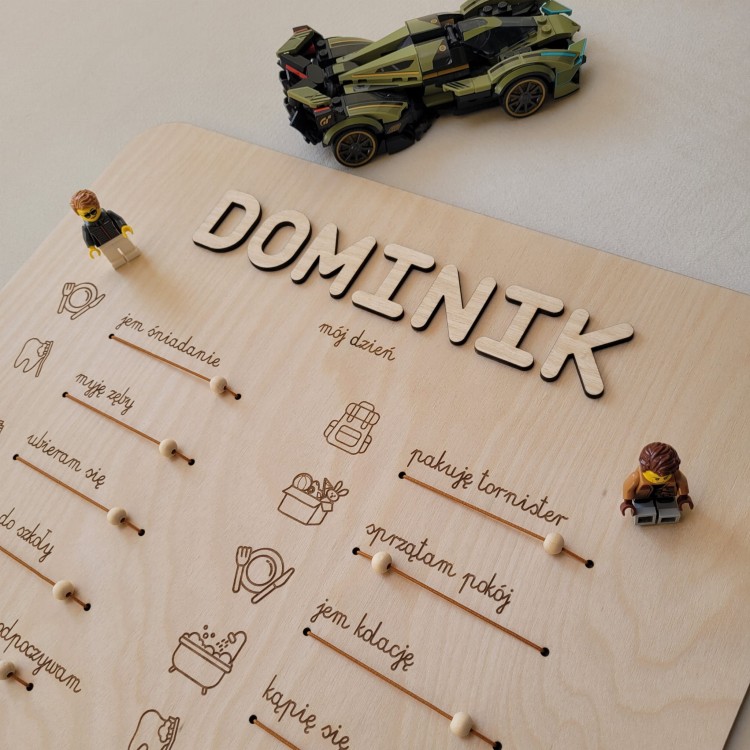 Planer dnia dla przedszkolaka