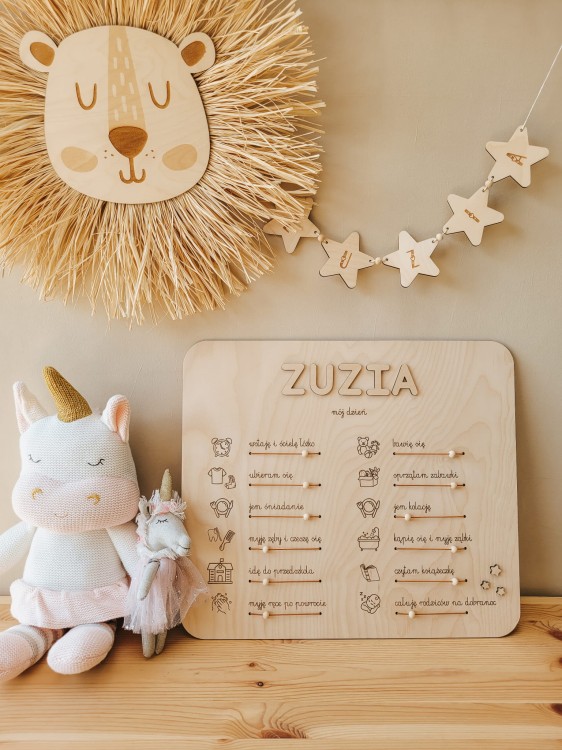 Planer dnia dla przedszkolaka