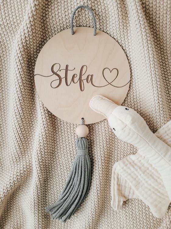 Personalizowana zawieszka z chwostem