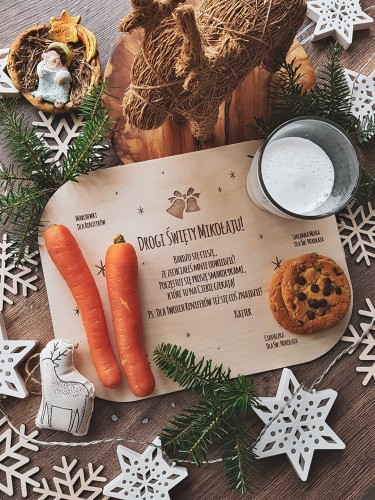 TACA NA SMAKOŁYKI dla Św. Mikołaja i jego reniferów