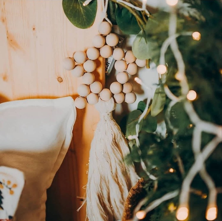 GWIAZDKA zawieszka rozm.S