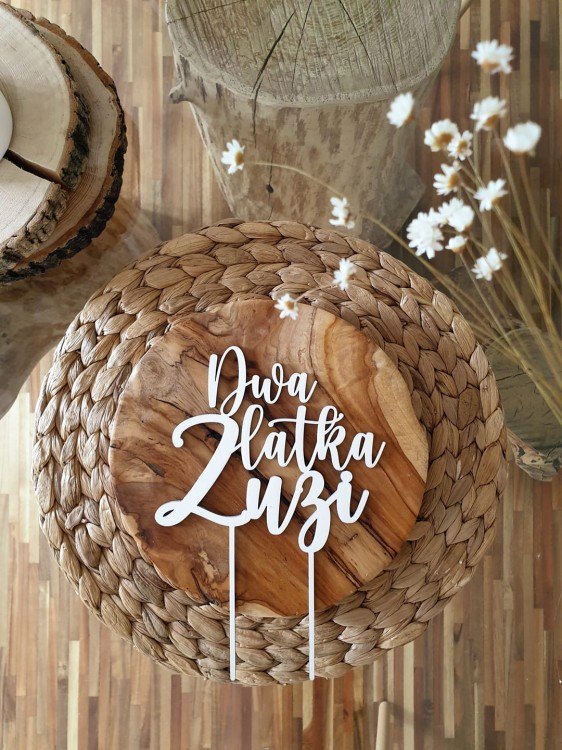 URODZINOWY PERSONALIZOWANY topper dla najmłodszych