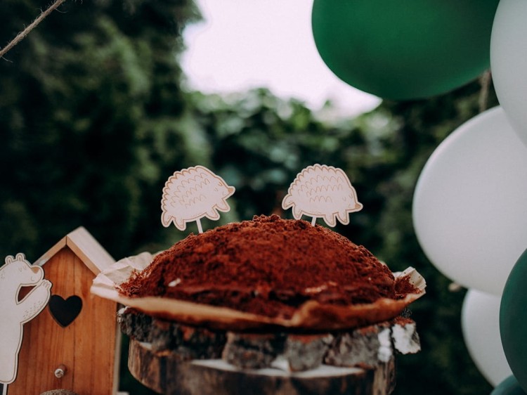 Komplet minitopperów ZWIERZĄTKA LEŚNE