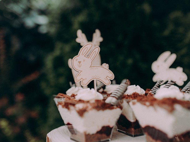 Komplet minitopperów ZWIERZĄTKA LEŚNE